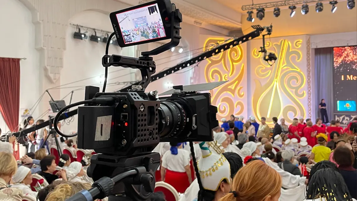Наше Оборудование для съемки кинокамеры 4K и кран